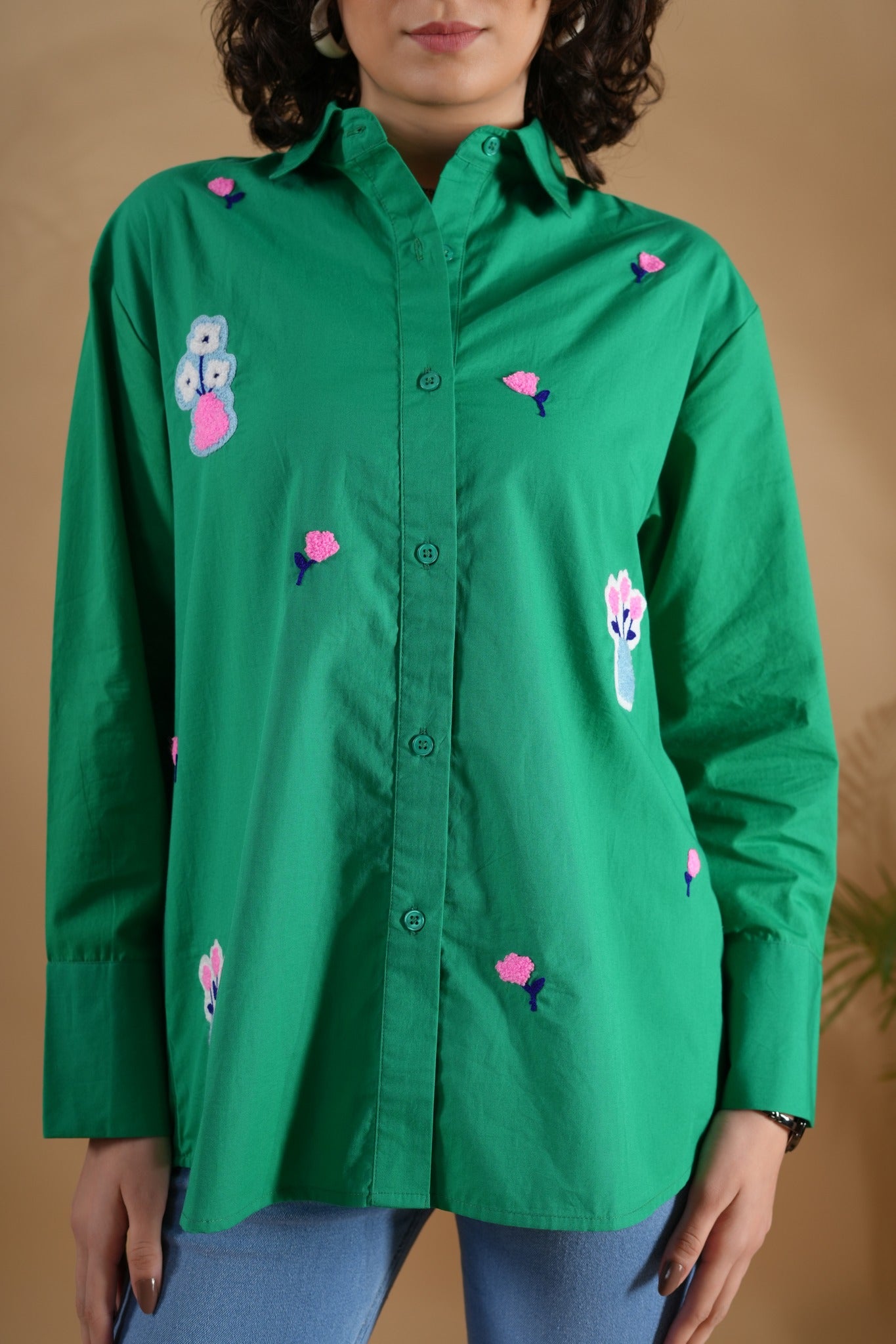 Comfort Fit Shirt- Flowerpot