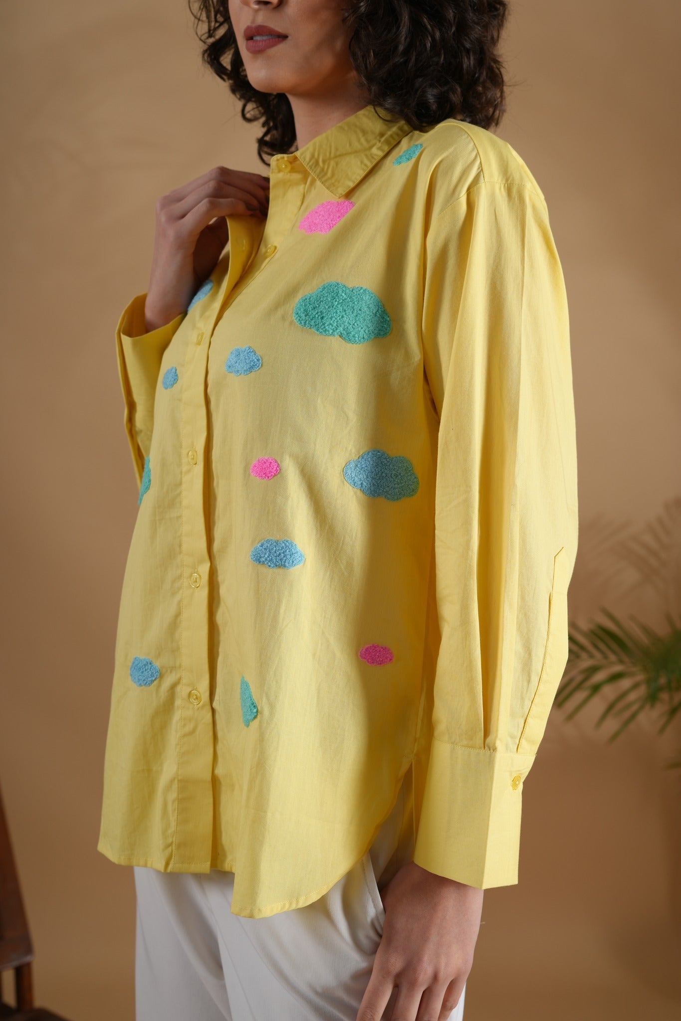 Comfort Fit Shirt- Cloud Lime