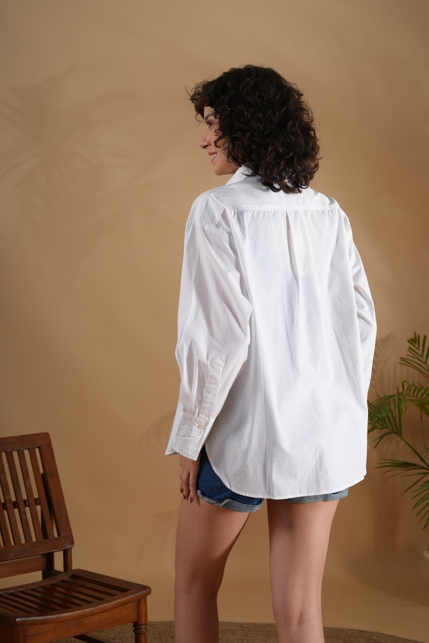 Comfort Fit Shirt- Cloud White